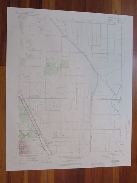 Dunnigan California 1975 Original Vintage USGS Topo Map | eBay