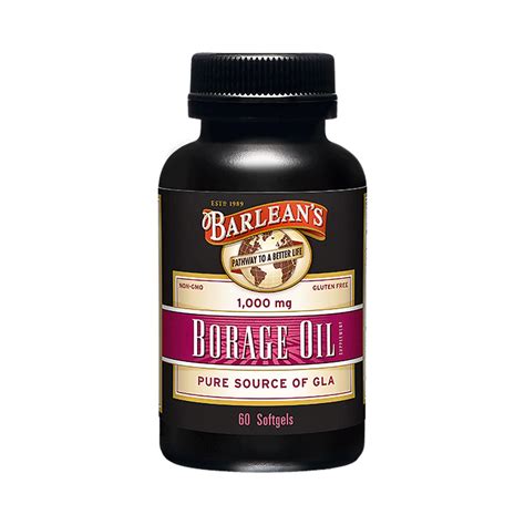 Borage Oil 1000 mg – Vitahealth Apothecary