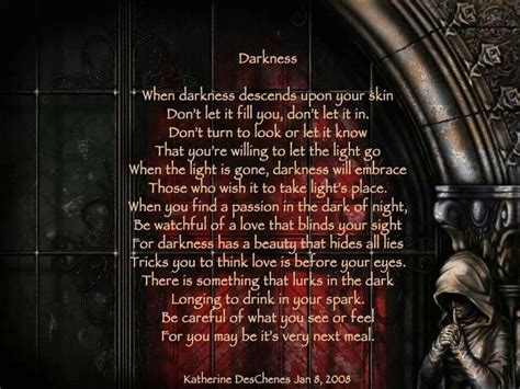 Darkness | Dark love poems, Poems, Sexy love quotes