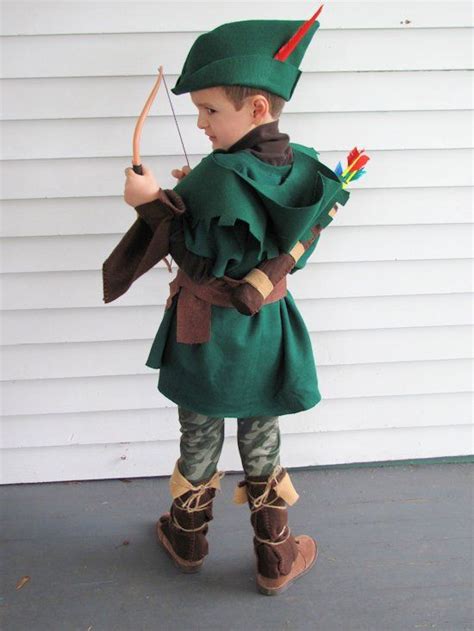 DIY Handmade kids Robin Hood and Friar Tuck Halloween costumes 3 Person ...