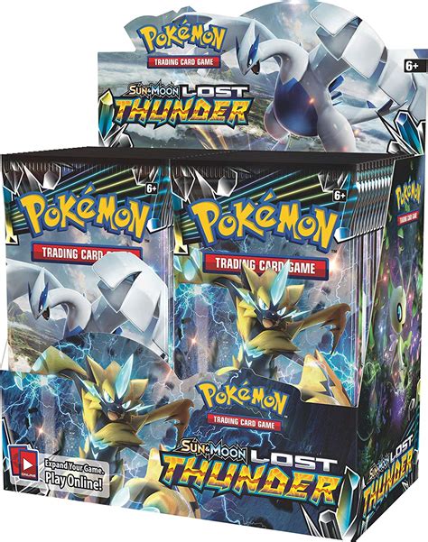 Køb Pokemon - Sun & Moon 8 - Lost Thunder Booster Box (36 Booster Packs) (Bundle)