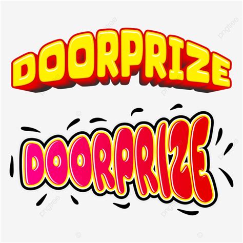 Door Prize Vector, Door Prize Design, Doorprize Clipart, Design PNG and ...