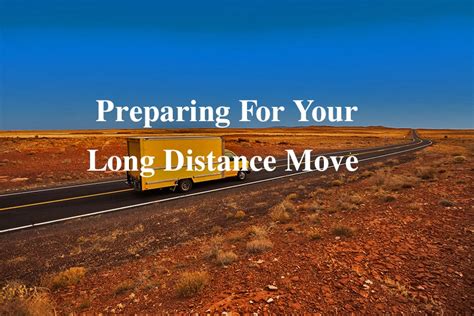 Tips For Planning a Long Distance Move - Al's Moving and Storage