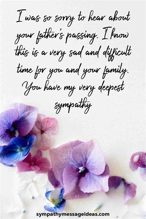 Condolence Message For Loss Of Father In Law