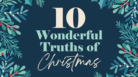 Christmas Devotional – 10 Wonderful Truths of Christmas - Hope for the ...