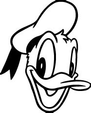 Donald Duck Silhouette at GetDrawings | Free download