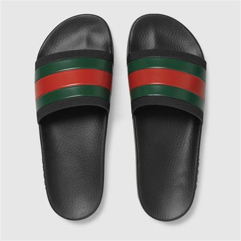 [WTB] Size 11/11.5 Gucci Slides Black/White : r/StreetwearSales