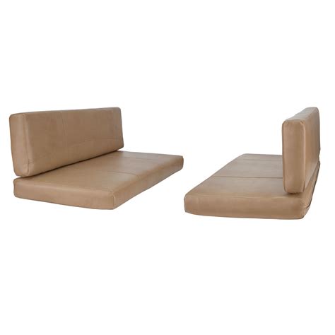 RecPro Charles RV Dinette Booth Cushions with Memory Foam - RecPro