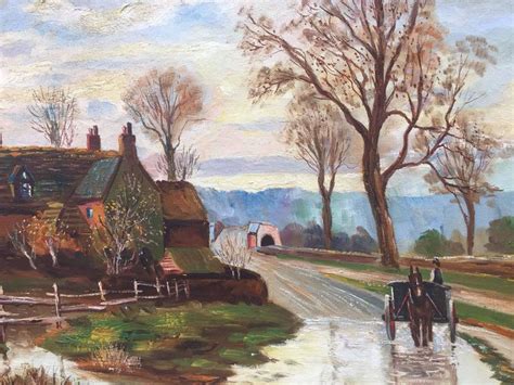 English Countryside Painting at PaintingValley.com | Explore collection of English Countryside ...