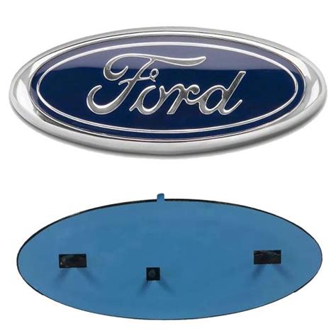 9" X 3.5" Ford Blue Oval Emblem - Bronco Corral