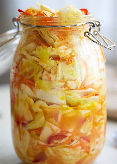 Pickled Cabbage Slaw 1 – SBCanning.com – homemade canning recipes