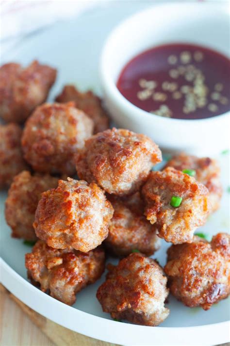 Fried Meatballs - Rasa Malaysia