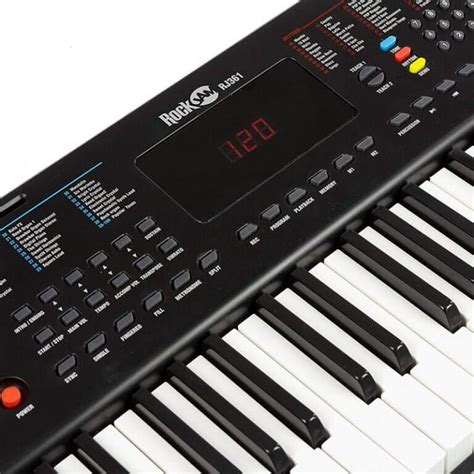 RockJam RJ361 61-Key Portable Electric Keyboard - The Keyboard Piano Shop