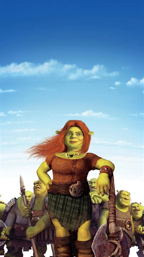 Download Shrek Forever After With Warrior Fiona Wallpaper | Wallpapers.com