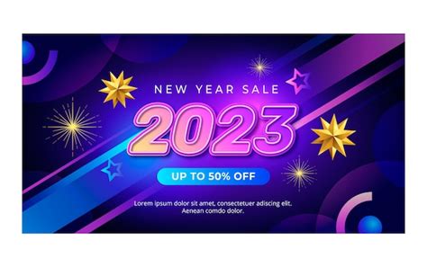 Free Vector | New year 2023 celebration social media promo template