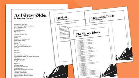 20 Famous Langston Hughes Poems (Free Printables)