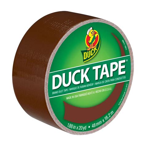 Color Duct Tape- Brown, 1.88 in. x 20 yd. | Duck Brand