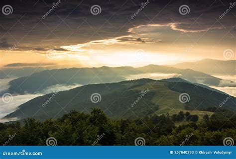 Ome Nature Landscape, Amazing Nature Scenery, Carpathian Mountains, Ukraine, Europ Stock Image ...