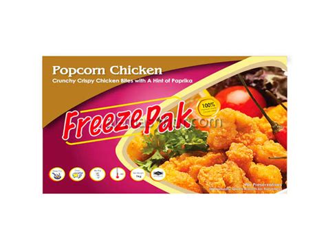 E107 - FreezePak - Popcorn Chicken 1kg | Al-Masyhur