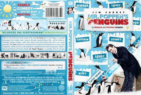 Mr Popper's Penguins - Movie DVD Custom Covers - Mr Popper s Penguins 3rd Copy :: DVD Covers