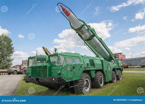 Truck MAZ-543 (9P117) Launcher With 8K14 Rocket Of 9K72 Missile Complex ...