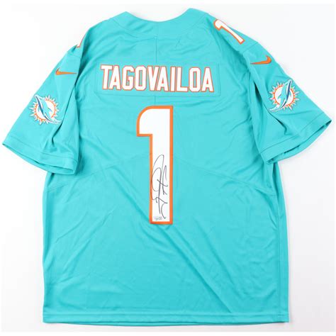 Tua Tagovailoa Signed Dolphins Jersey (Fanatics) | Pristine Auction