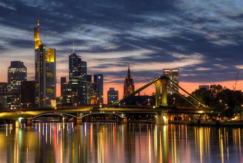 Frankfurt - Skyline by Night Foto & Bild | city, world, nacht Bilder auf fotocommunity