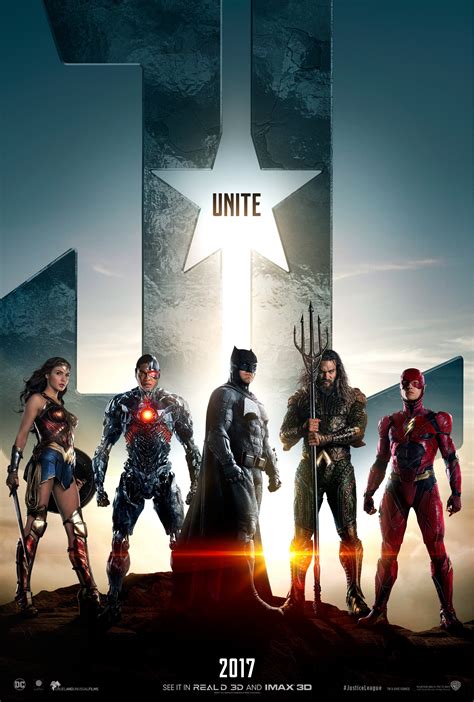 Justice League (2017) Poster - Unite - Justice League Movie Photo ...