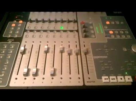 tascam fw 1884 daw studio console with cubase 5 - YouTube