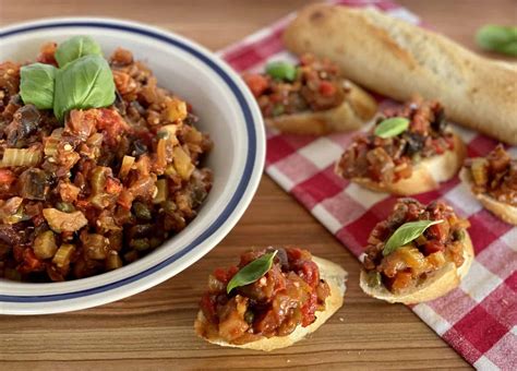 Eggplant Caponata Recipe - This Italian Kitchen