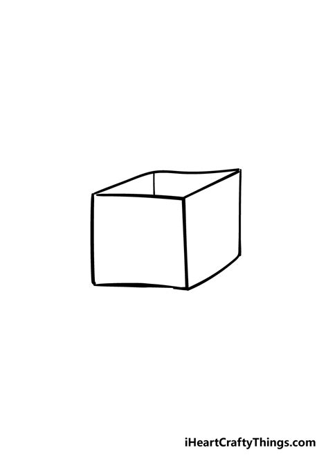 Box Drawing - How To Draw A Box Step By Step