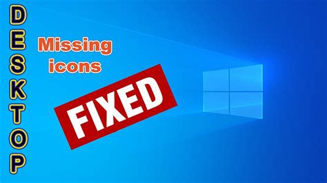 How To Fix Missing Or Disappeared Icons From Desktop On Windows 10 | Porn Sex Picture