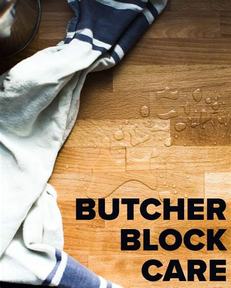 How to Care for Butcher Block Countertops – A Couple Cooks