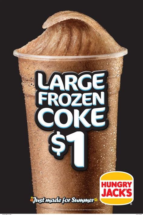 Frozen coke | Hungry jacks, Frozen, Coke