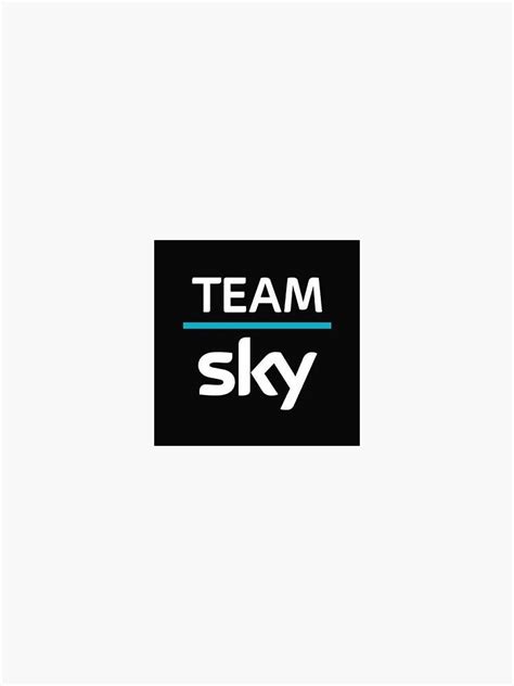 "Team Sky Pro Cycling" Sticker for Sale by sbrouleau | Redbubble