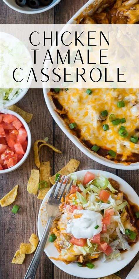 Chicken Tamale Casserole - I Wash You Dry