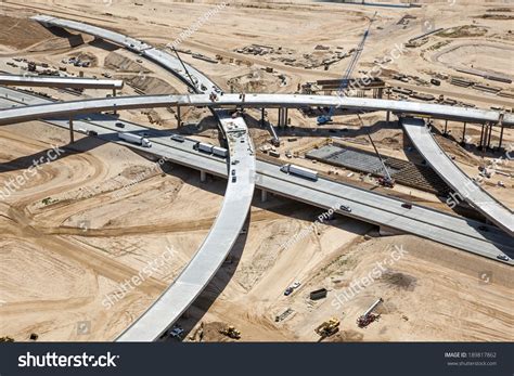 Construction Of New Interchange At Interstate 10 And The 303 Freeway Stock Photo 189817862 ...