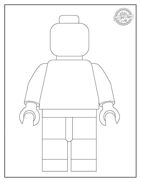 Lego Animals Coloring Page Printable