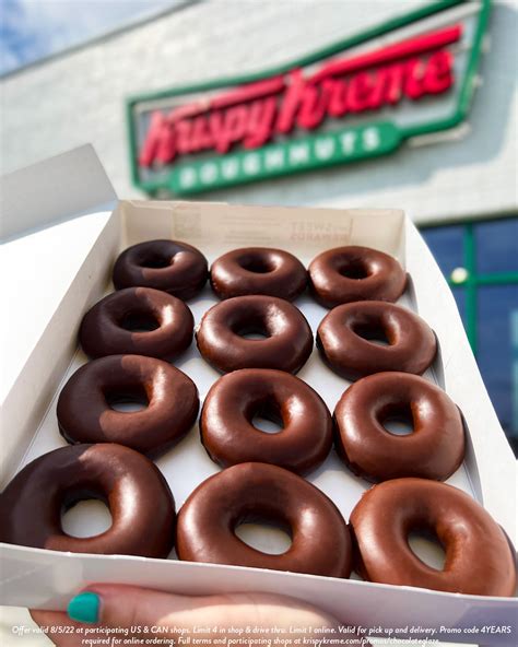 Krispy Kreme Doughnuts Chocolate