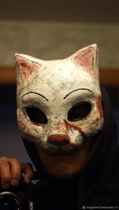 Huntress Cat Mask Dead by daylight mask – купить на Ярмарке Мастеров – HJRWJCOM | Carnival masks ...