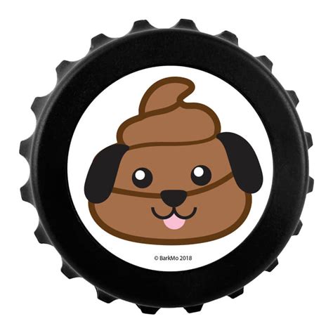 Dog Poop Emoji Bottle Cap Opener - BarkMo