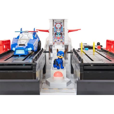 PAW Patrol: The Mighty Movie Aircraft Carrier HQ Playset | Smyths Toys UK