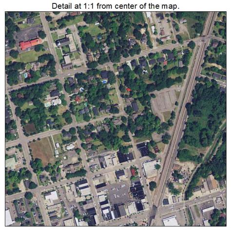 Aerial Photography Map of Kingstree, SC South Carolina