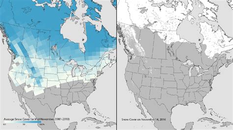 NOAA: US snow cover hits an 'all-time low' for November