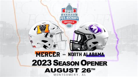 Mercer, North Alabama Will Play In The 2023 FCS Kickoff - HERO Sports