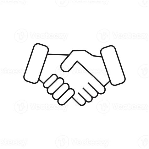 handshake icon transparent background 31715972 PNG