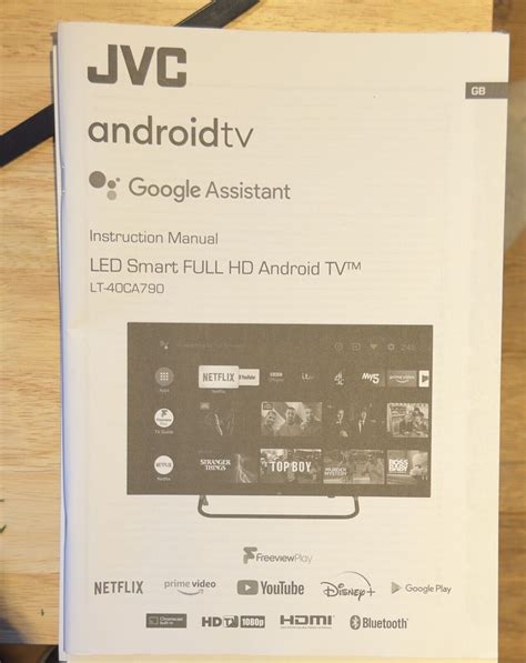 JVC LT-40CA790 Android 40" Smart TV Full HD 1080p LED TV with Google ...