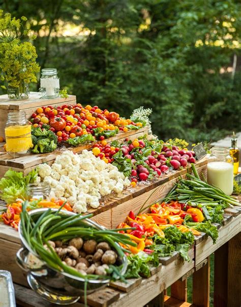 Crudite Is Not The Only Way To Serve Veggies At Your Wedding