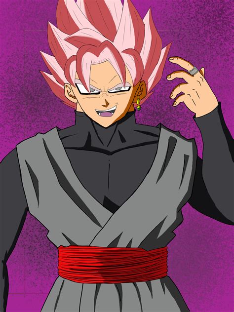 Finished with my Goku Black drawing : r/AnimeSketch