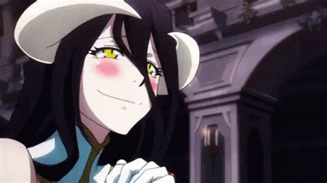 Happy Albedo GIF - Happy Albedo Overlord - Discover & Share GIFs